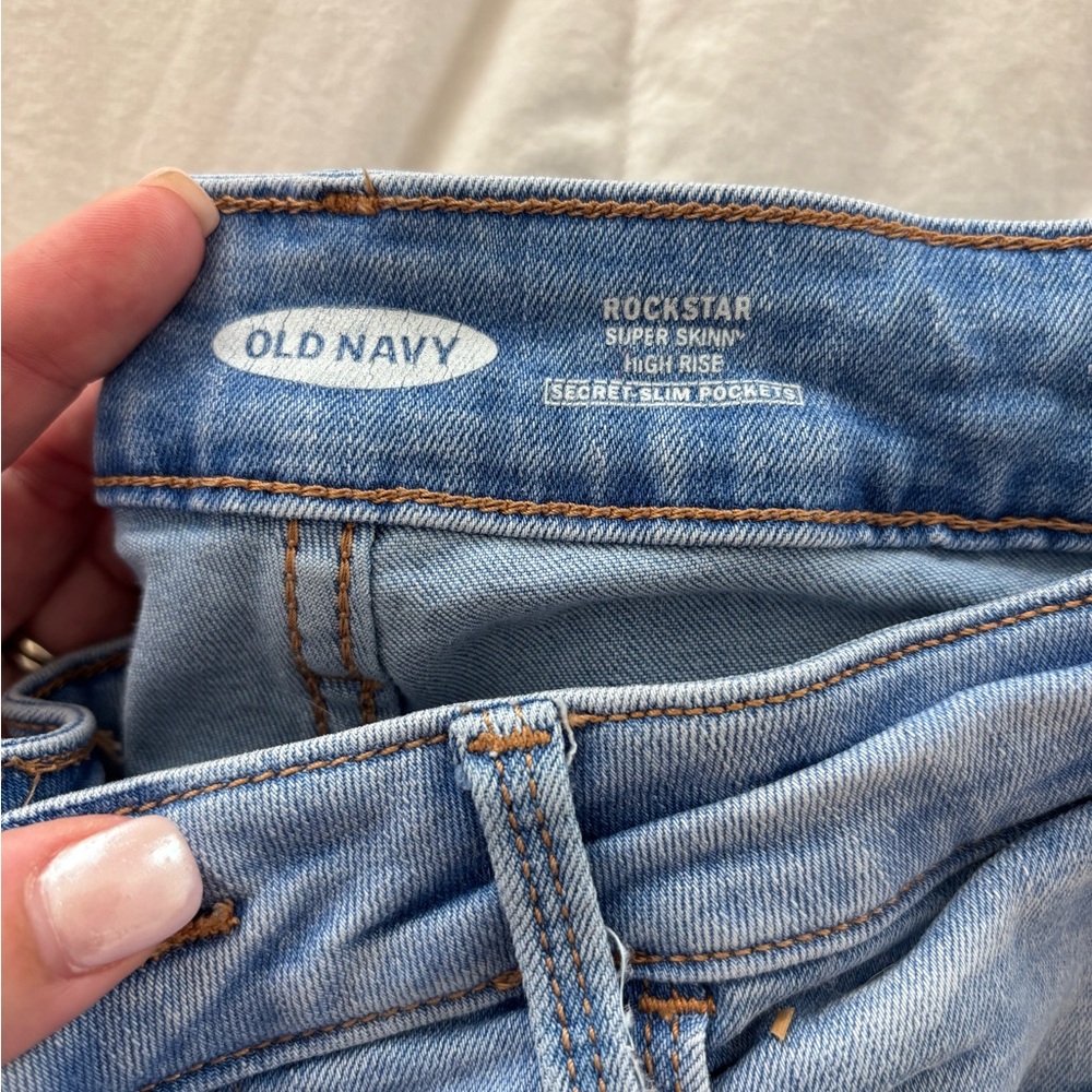 Old Navy High Rise Blue Jeans